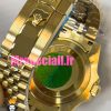 ساعت رولکس مردانه مدل جی ام تی مستر اتوماتیک طلایی صفحه ابی 020906 ROLEX GMT MASTER