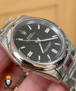ساعت ست مردانه و زنانه رولکس پرپچوال اتوماتیک صفحه مشکی 01466 Rolex Oyster Perpetual