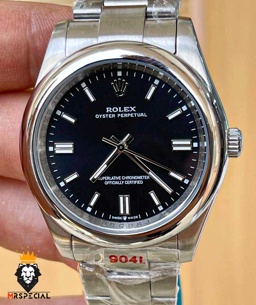 ساعت ست مردانه و زنانه رولکس پرپچوال اتوماتیک صفحه مشکی 01466 Rolex Oyster Perpetual