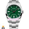 ساعت مچی مردانه رولکس پرپچوال اتوماتیک صفحه سبز رپلیکا 01207 Rolex Oyster Perpetual Replica