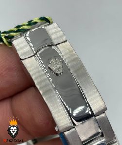 ساعت زنانه رولکس پرپچوال اتوماتیک استیل صفحه صورتی سایز مدیوم 01308 Rolex Oyster Perpetual
