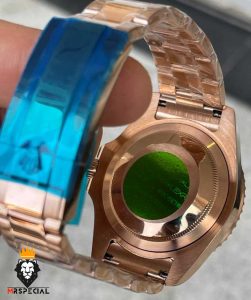 ساعت ست رولکس مردانه و زنانه ساب مارینر رزگلد صفحه سبز 01170 Rolex Sub mariner
