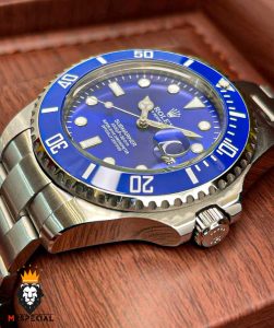 ساعت مچی مردانه رولکس ساب مارینر استیل صفحه ابی 6625 Rolex Sub mariner