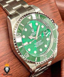 ساعت مچی مردانه رولکس ساب مارینر هالک کوارتز استیل صفحه سبز 6626 Rolex Sub mariner hulk