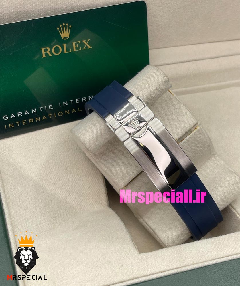 ساعت رولکس مردانه مدل ساب مارینر کوارتز بند رابر صفحه ابی 021469 Rolex Submariner