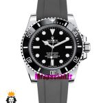 ساعت رولکس مردانه مدل ساب مارینر کوارتز بند رابر صفحه مشکی 021466 Rolex Submariner