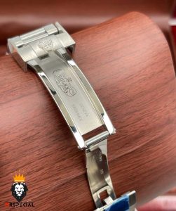 ساعت رولکس مردانه ساب مارینر دیپسی اتوماتیک استیل صفحه ابی مشکی 6606 Rolex Sub mariner