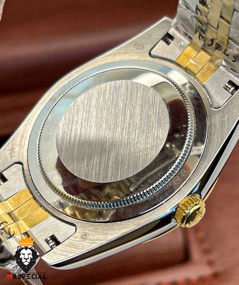 ساعت مردانه رولکس دیت جاست ویمبلدون اتوماتیک دورنگ طلایی 020234 ROLEX DATEJUST WIMBELDON