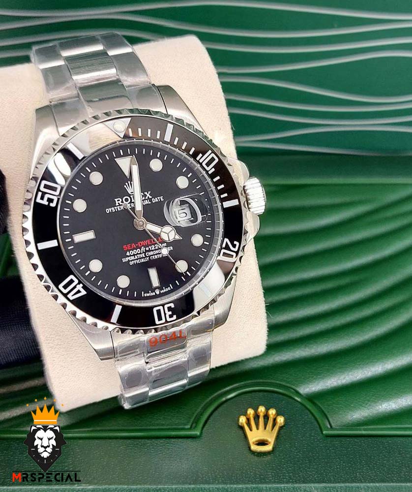 ساعت ست رولکس مردانه و زنانه مدل ساب مارینر استیل صفحه مشکی 01622 Rolex Sub mariner