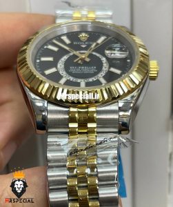 ساعت مردانه رولکس اسکای دالر 020374 Rolex Sky Dweller