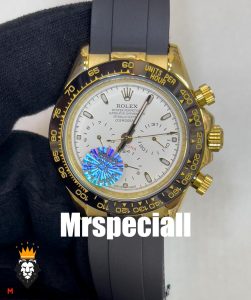 ساعت مچی مردانه رولکس دیتونا رابر کرنوگراف 020621 ROLEX DAYTONA