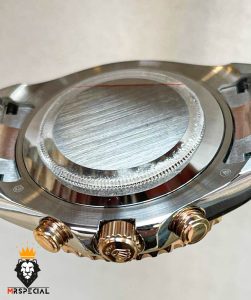ساعت رولکس یاخ مستر اتوماتیک دو رنگ رزگلد صفحه سفید 01037 ROLEX Yacht-Master II