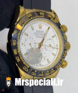 ساعت مچی مردانه رولکس دیتونا رابر کرنوگراف 020621 ROLEX DAYTONA