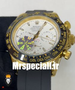 ساعت مچی مردانه رولکس دیتونا رابر کرنوگراف 020621 ROLEX DAYTONA