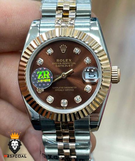 ساعت مچی زنانه رولکس دیت جاست اتوماتیک 01896 ROLEX DATEJUST