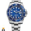 ساعت مردانه رولکس ساب مارینر اتوماتیک استیل صفحه ابی زه ابی 01383 ROLEX SUBMARINER