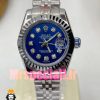ساعت زنانه رولکس دیت جاست کوارتز استیل صفحه ابی 020833 ROLEX DATEJUST