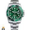 ساعت مردانه رولکس ساب مارینر اتوماتیک مدل هالک استیل صفحه سبز 01220 Rolex SUB MARINER