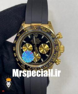 ساعت مچی مردانه رولکس دیتونا رابر کرنوگراف 020624 ROLEX DAYTONA