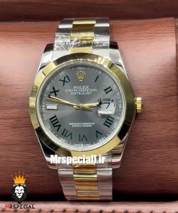 ساعت مردانه رولکس ویمبلدون اتوماتیک 020451 ROLEX DATEJUST WIMBELDON 