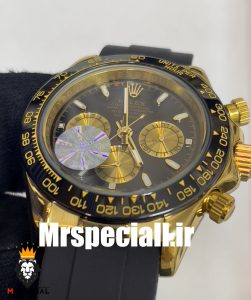 ساعت مچی مردانه رولکس دیتونا رابر کرنوگراف 020624 ROLEX DAYTONA