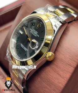 ساعت مردانه رولکس ویمبلدون اتوماتیک 020451 ROLEX DATEJUST WIMBELDON 