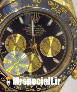 ساعت مچی مردانه رولکس دیتونا رابر کرنوگراف 020624 ROLEX DAYTONA