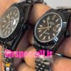 ساعت ست رولکس مردانه و زنانه مدل دیت جاست مشکی بند ژوبیل صفحه مشکی 020830 Rolex DATE JUST BLACK