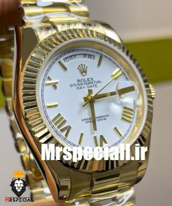 ساعت مردانه رولکس دی دیت طلایی اتوماتیک 020584 ROLEX DAY DATE