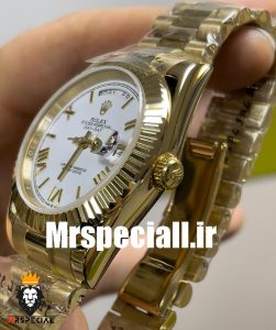 ساعت مردانه رولکس دی دیت طلایی اتوماتیک 020584 ROLEX DAY DATE