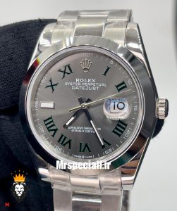 ساعت مردانه رولکس ویمبلدون اتوماتیک 020453 ROLEX DATEJUST WIMBELDON