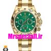 ساعت رولکس مدل دیتونا مردانه کرنوگراف طلایی صفحه سبز 020244 ROLEX DAYTONA
