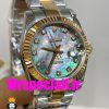 ساعت زنانه رولکس دیت جاست اتوماتیک دورنگ رزگلد صفحه صدف سایز31 020640 ROLEX DATEJUST