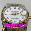 ساعت زنانه رولکس دیت جاست اتوماتیک دورنگ رزگلد صفحه سفید سایز31 020640 ROLEX DATEJUST