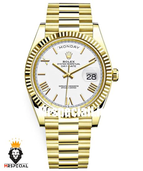 ساعت مردانه رولکس دی دیت طلایی اتوماتیک 020584 ROLEX DAY DATE