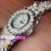 ساعت رویال کرون بند نقره ای دستبند دو دور 020993 ROYAL CROWN