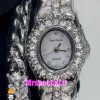 ساعت رویال کرون بند نقره ای دستبند دو دور 020993 ROYAL CROWN