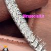 ساعت رویال کرون بند نقره ای تک دور 020994 ROYAL CROWN
