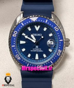 ساعت سیکو 5 مردانه اتوماتیک قاب استیل بند رابر ابی صفحه ابی 021529 SEIKO 