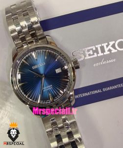 ساعت سیکو مردانه اتوماتیک استیل صفحه ابی 021548 SEIKO Presage