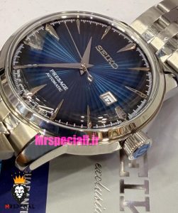 ساعت سیکو مردانه اتوماتیک استیل صفحه ابی 021548 SEIKO Presage