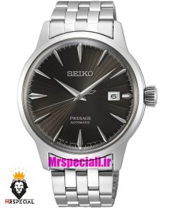ساعت سیکو مردانه اتوماتیک استیل صفحه مشکی 021550 SEIKO Presage
