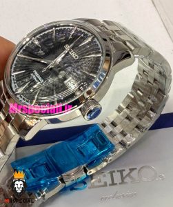ساعت سیکو مردانه اتوماتیک استیل صفحه مشکی 021550 SEIKO Presage