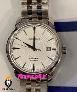 ساعت سیکو مردانه اتوماتیک استیل صفحه سفید 021547 SEIKO 