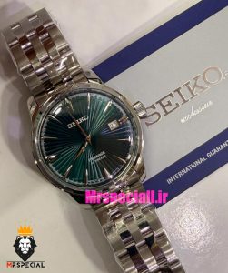 ساعت سیکو مردانه اتوماتیک استیل صفحه سبز 021549 SEIKO Presage