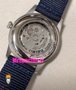 ساعت سیکو 5 مردانه اتوماتیک بند ناتو سورمه ای صفحه سورمه ای 021527 SEIKO