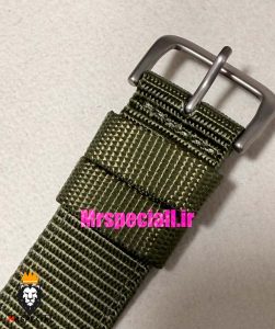 ساعت سیکو 5 مردانه اتوماتیک بند ناتو سبز صفحه سبز 021525 SEIKO