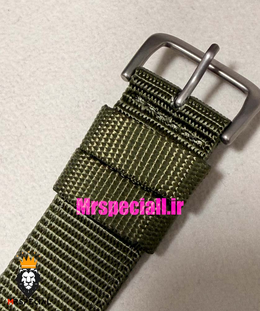 ساعت سیکو 5 مردانه اتوماتیک بند ناتو سبز صفحه سبز 021525 SEIKO