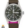 ساعت سیکو 5 مردانه اتوماتیک بند ناتو سبز صفحه سبز 021525 SEIKO