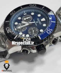 ساعت سیکو مردانه استیل کرنوگراف صفحه ابی 021315 SEIKO Air diver